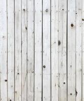 Weathered white wood planks with rustic texture in bright light photo