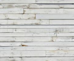Textured white wood planks arranged in a rustic pattern photo