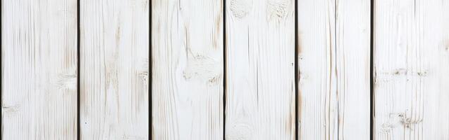 Close-up of textured white wooden planks in a rustic setting photo
