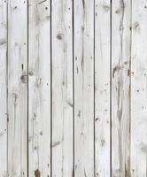 Rustic white wood planks with natural texture and weathered finish photo