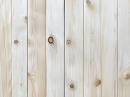 Light-colored wood planks with natural knots and grain patterns photo