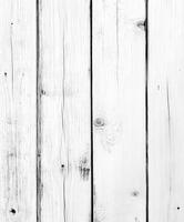 Textured white wood planks with natural grain and weathered finish photo