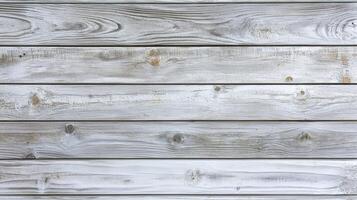 Weathered wood planks with gray tones in rustic setting photo