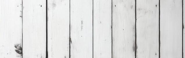 White wooden planks texture for rustic interior design photo