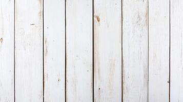 Textured white wood planks arranged in a pattern for background use photo