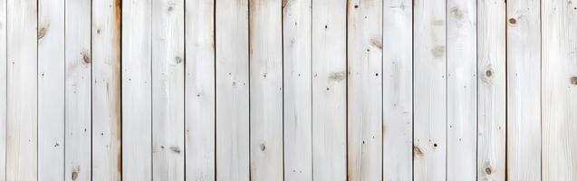 Lightly weathered white wood planks arranged in vertical pattern photo