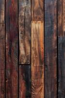 Wood decking planks arranged in a rustic pattern photo
