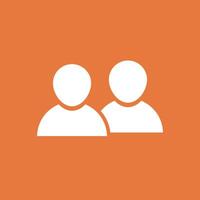 people icon illustration for web design or asset vector