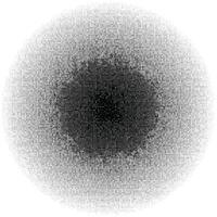 Circular Halftone Pattern Illustration vector