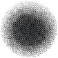 Circular Halftone Dot Pattern Illustration vector