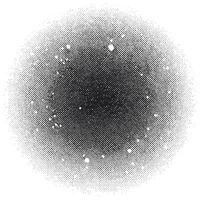Halftone Texture Circle Pattern Grunge Illustration vector
