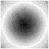 Halftone Pattern with Central Gradient Grunge Illustration vector