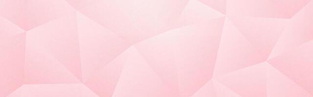 Pink polygon banner with texture grain design. Abstract geometric background. vector