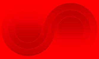 abstract red circles background vector