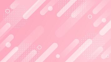 Abstract soft pink gradient geometric background. Modern dynamic wallpapers vector