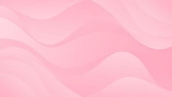 Abstract pink curve background, pink beauty dynamic wallpaper with wave shapes. Template banner background for beauty products, sales, ads, events, web, pages, and others vector