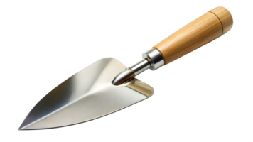 Garden trowel isolated on transparent background png