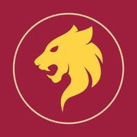 Leopard head trendy icon skilled abstract illustration colorful artwork beautiful design vector