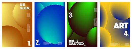 abstract gradient colorful background for design background banner poster etc vector