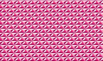 Seamless geometric pattern with triangles. Pink and white colors vector