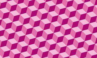 Seamless pattern with cubes illustration for your design. vector