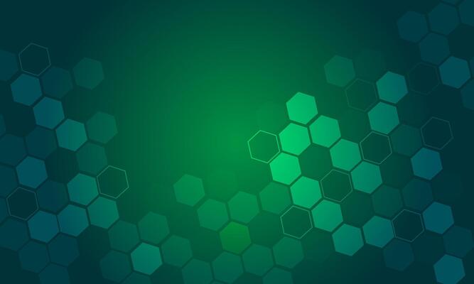 Abstract background with hexagons illustration. Futuristic technology style