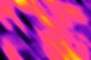 Thermal map abstract gradient cold and warm color background with infrared blurred pattern. Retro faded acid neon social media poster, stories highlight templates for digital marketing for stories vector