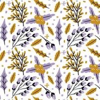 Abstract Christmas pattern, background. Background with Christmas plants. Festive pattern for packaging, textiles, banner, cards and other. vector