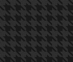 Abstract stipple texture houndstooth seamless pattern vector