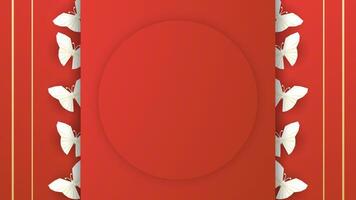 Chinese new year. Template design for invitation, background. vector