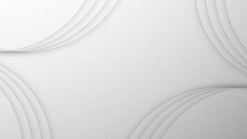 Line curve shadow on black and white background. vector