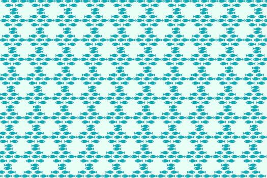 fish pattern background, fish pattern design vector
