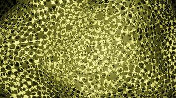 Geometric 3d pattern vibrates. Design. Fluctuations of mesh pattern. Beautiful geometric pattern with 3d vibrations or pulsations video