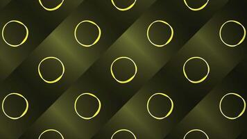 Hypnotic background with vibrating rings. Motion. Stylish animation with minimalistic rings. Circles vibrate with wavy lines around edges video