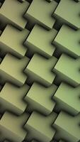 Background with colorful rotating vertical rectangular blocks, loop. Grid of randomized colorful square lines folding and rotating. Seamlessly looping motion background. Dynamic perspective with video
