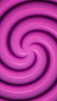 Abstract CGI motion graphics and looped animated background with white cubes in spiral arrange tunnel. Hypnotic spiral rotates on the glowing black background. Retro radial background. Animation of video
