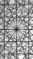 Illusion of black and white lines motion. Retro Pattern, Black and White. Circus inspired retro black and white rotating background pattern. Black and white visualization, Mandala kaleidoscope video