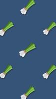 Animation of vegetable on a color background. Animation. Colored vegetable background. Background moving vegetable. Swaying fruit. Animation background. Animation vegetable video