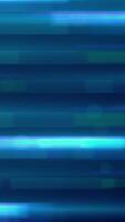 Abstract futuristic, polygonal space. Motion lines and particles. Dark blue background. Loop. video