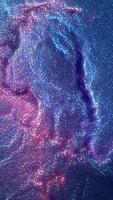 Space flight through nebula. Space travel. Space animation background with purple nebula, many stars for different projects video