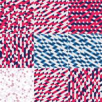 Cover design with a hexagonal pattern in shades of blue vector