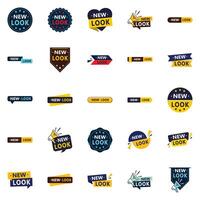 New Look 25 Eyecatching element elements to refresh your brand image vector