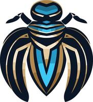 Abstract Illustration of a Beetle vector