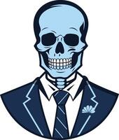 Skeleton in a Suit vector