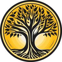 Tree of Life Symbol of Growth and Connection vector