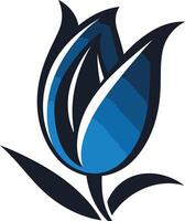 Blue Tulip Illustration vector