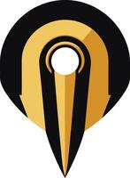 Abstract Illustration of a Pen Nib vector