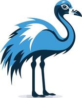 Blue Bird Illustration vector