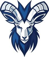 Powerful Ram Mascot Logo Design vector