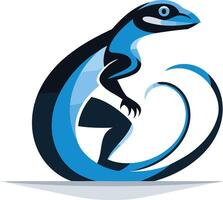 Lizard Surfing on a Wave vector